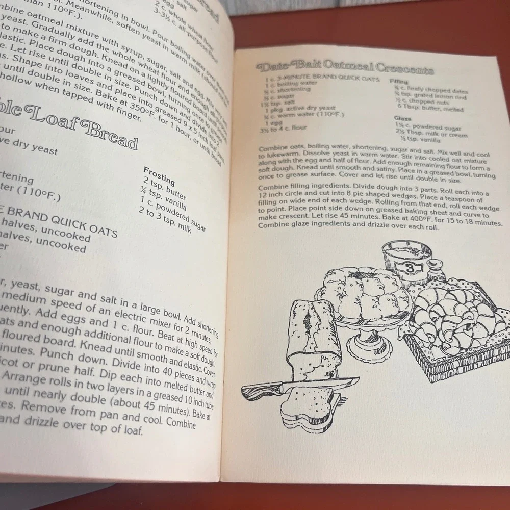 Vintage 3-Minute Brand Oats Cookbook Oatmeals Meals That Go Farther Vol 2 Recipe
